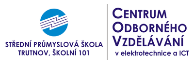 Logo Centra odborného vzdělávání v elektrotechnice a ICT